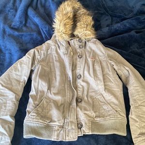 Vintage Hollister Faux Fur Coat